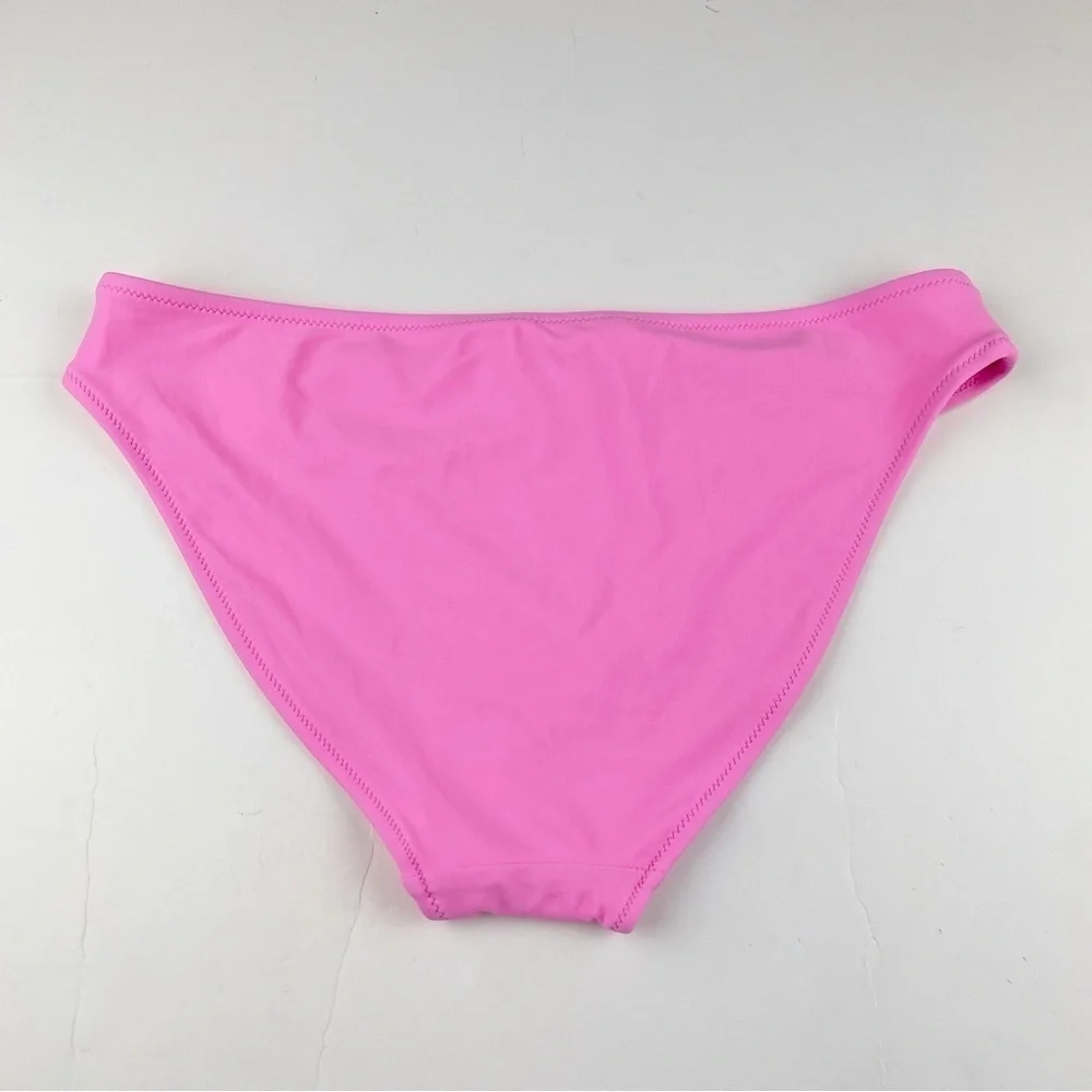 Aerie Full Coverage Classic Bikini Bottom Pink Size M NWT